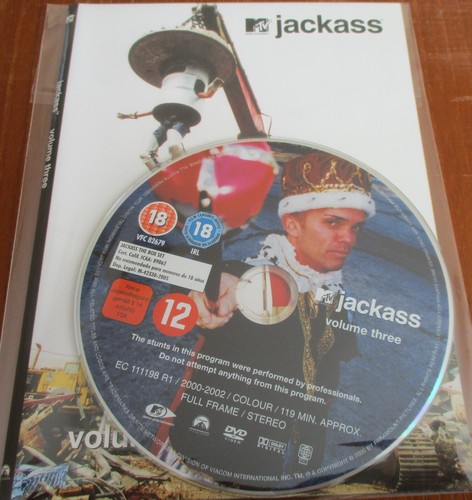 Jackass volume dvd johnny - 3,