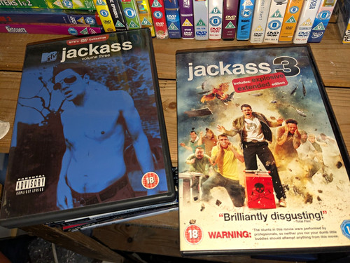 Jackass dvd bundle - dvd,